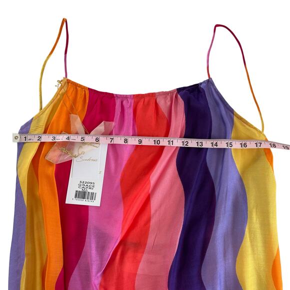 Sundress Grace Capri Multicolor Rainbow Long Maxi Slip Dress Women’s Size M/L - Picture 5 of 9